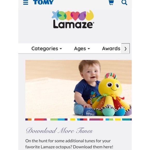 Lamaze Octotunes Musical Infant Toy - Picture 4 of 5